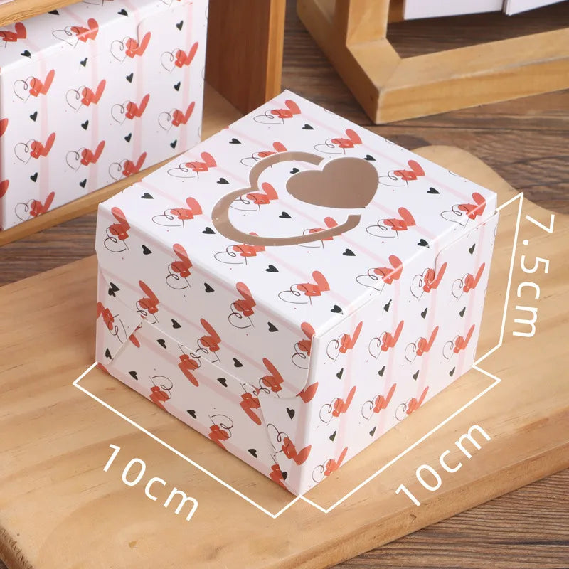 simple style classic style heart shape paper holiday festival gift wrapping supplies