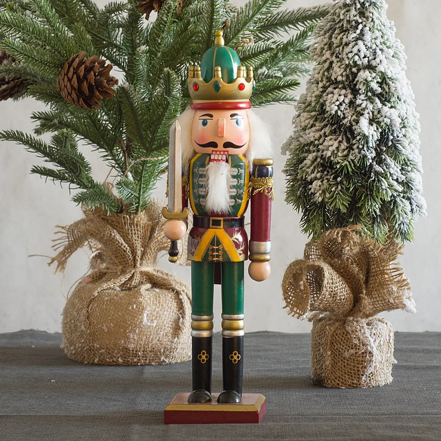 Christmas Fashion Cartoon Wood Christmas Decorations Table Decoration