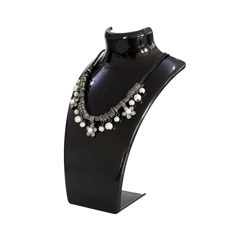Acrylic model rack necklace jewelry display rack portrait neck rack jewelry rack props wholesale