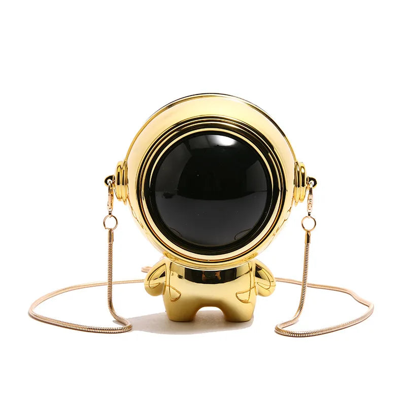 Unisex Mini Arylic Human Elegant Streetwear Square Magnetic Buckle Shoulder Bag