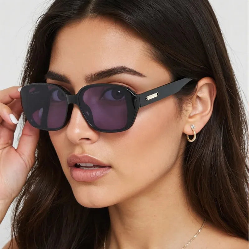Casual Retro Classic Style Sunglasses Pc Square Full Frame Women's Sunglasses