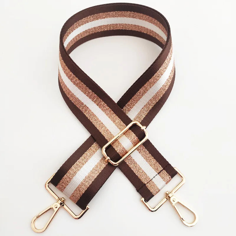 new gold line wide shoulder women's bag accessories strap single shoulder