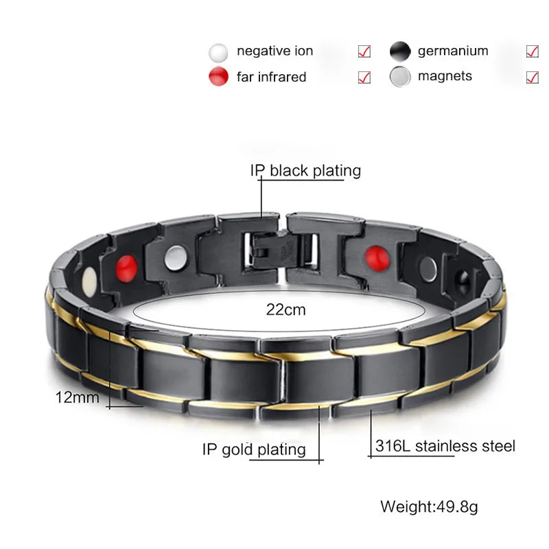 fashion geometric stainless steel bracelets plating stainless steel bracelets