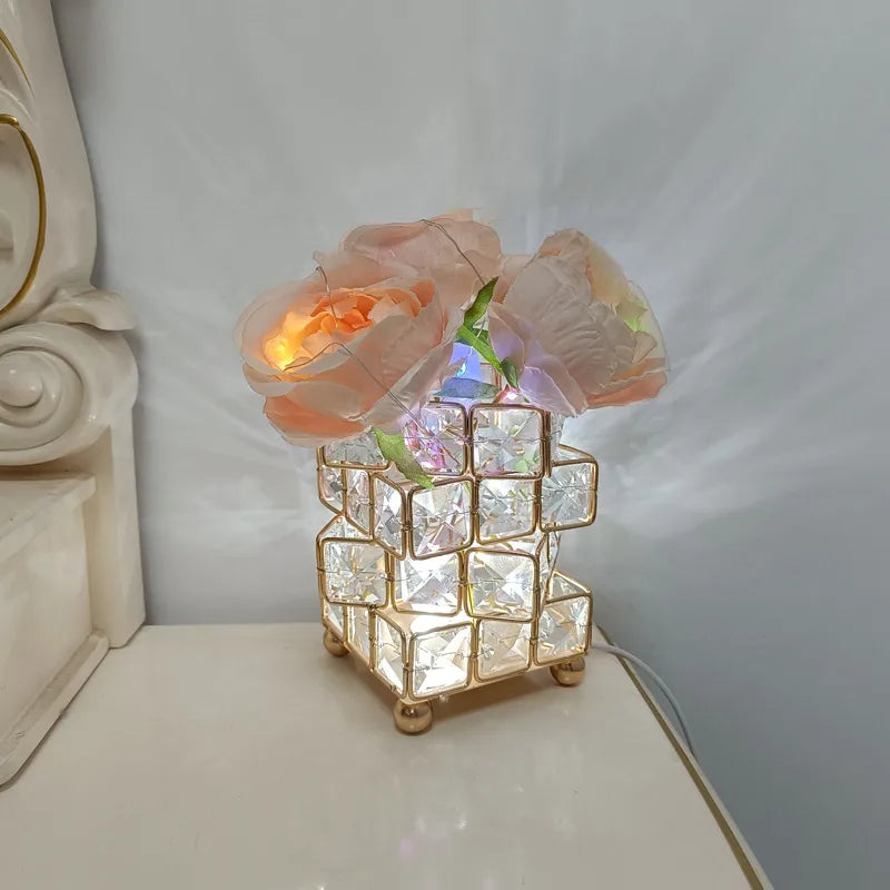 Casual Geometric Glass Stone Lighting Accessories