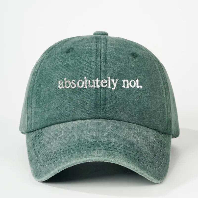 Women's Elegant Lady Letter Curved Eaves Baseball Cap
