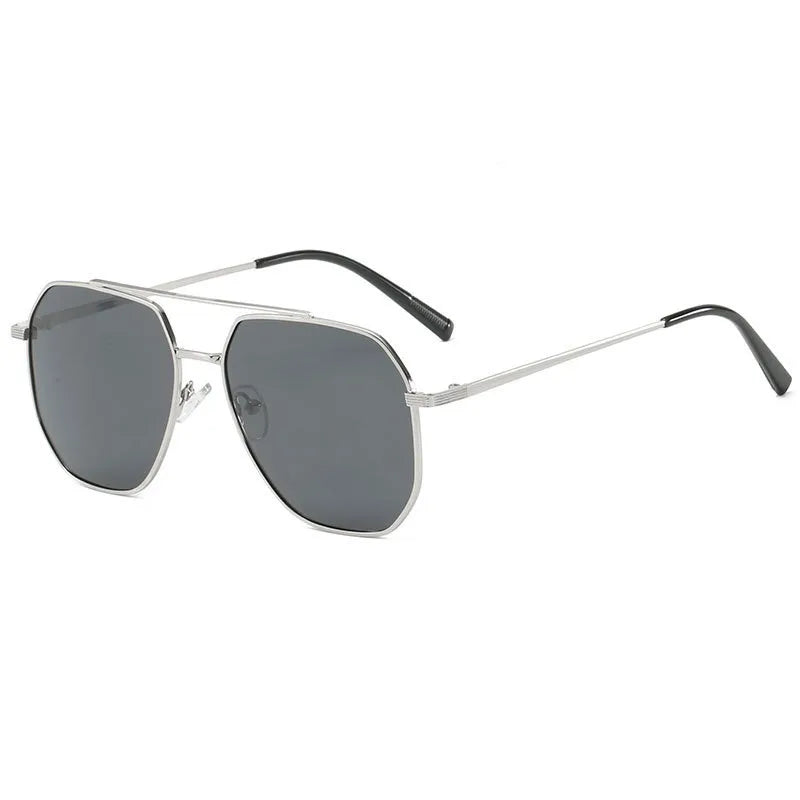 Casual Business Classic Style Solid Color Tac toad glasses Avaitor Full Frame Men's Sunglasses