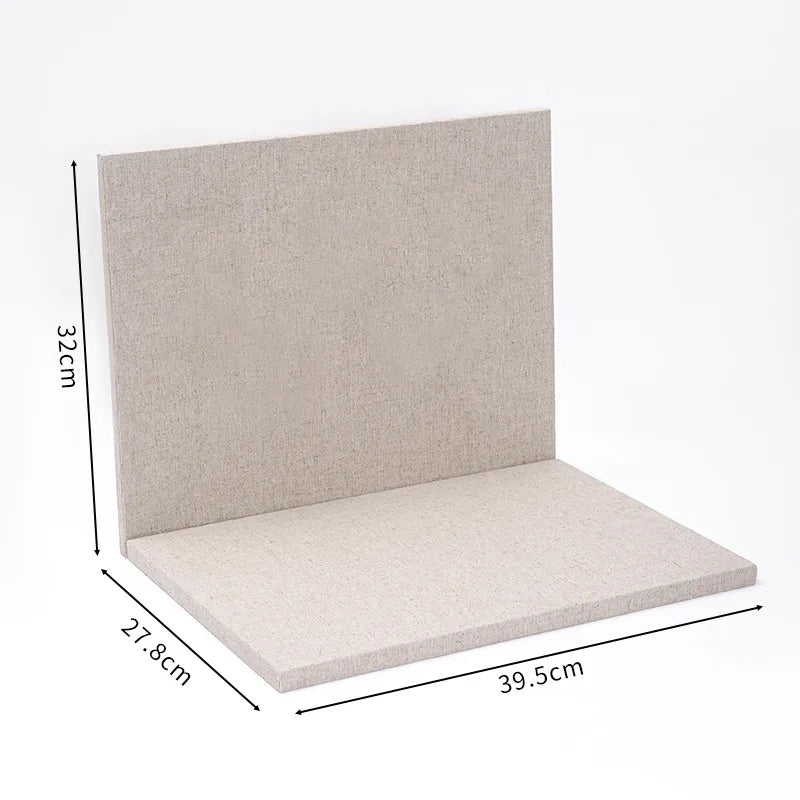 1 Piece linen Elegant Retro Geometric Solid Color Jewelry Display Jewelry Rack