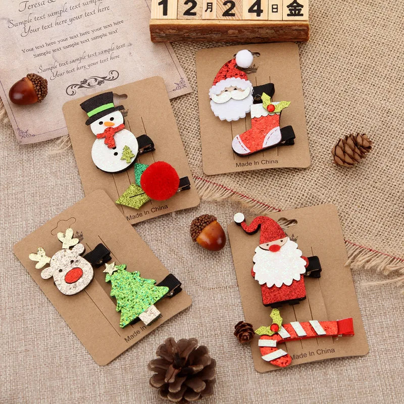 Christmas Cute Christmas Tree Snowman Alloy Christmas