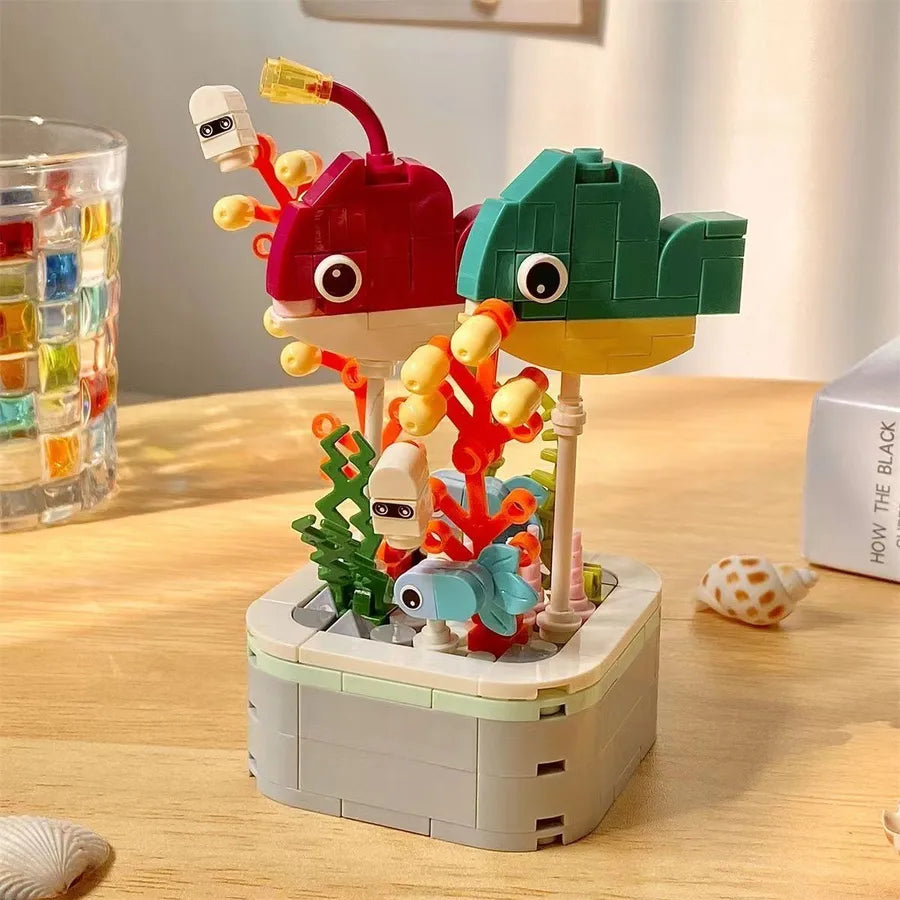 Kids(7-16Years) Children Unisex Flower ABS Building Toys Learning & Education Toys
