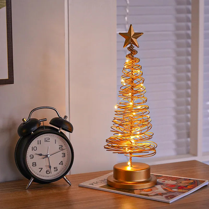 Christmas Simple Style Christmas Tree Iron Indoor Party Lightings