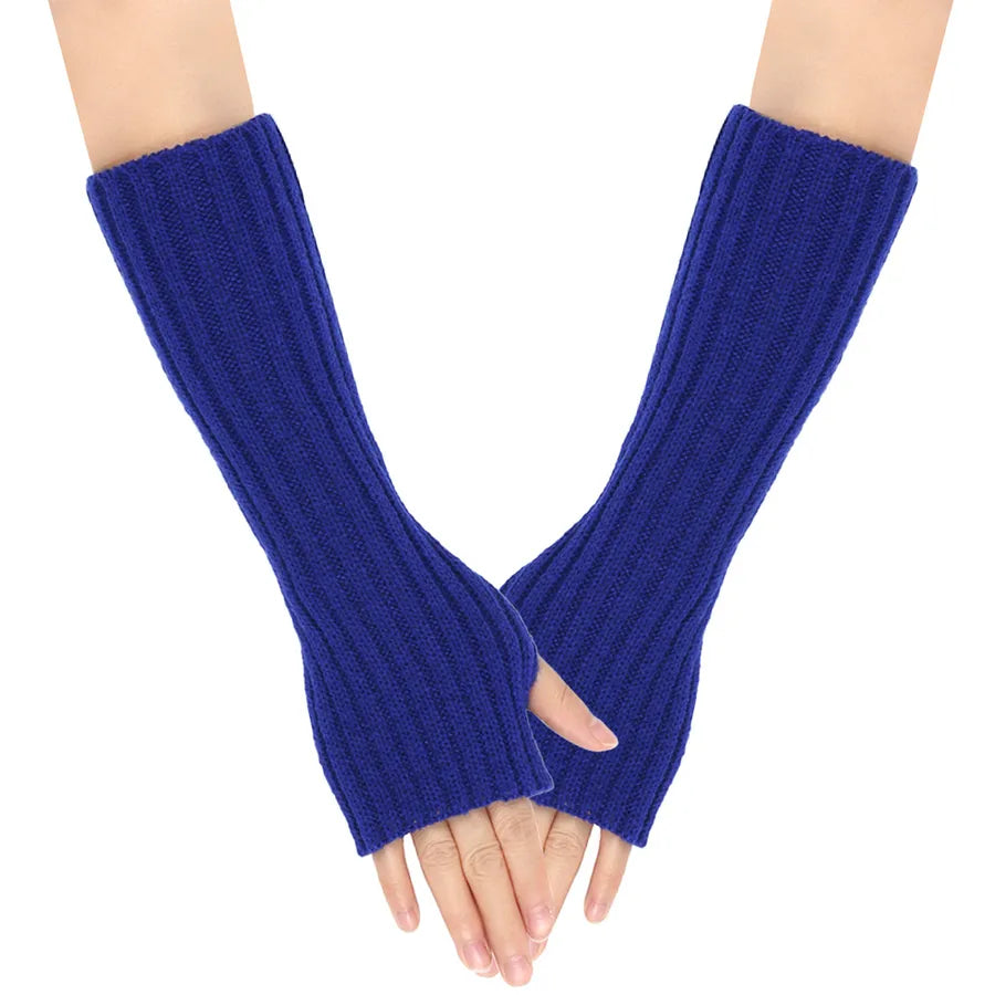 women's modern style solid color gloves 1 pair