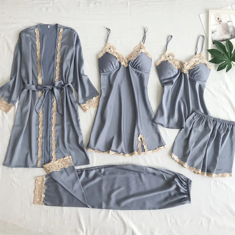 A generation of spot silk lace comfortable casual sexy home clothes Southeast Asia  Wholesale