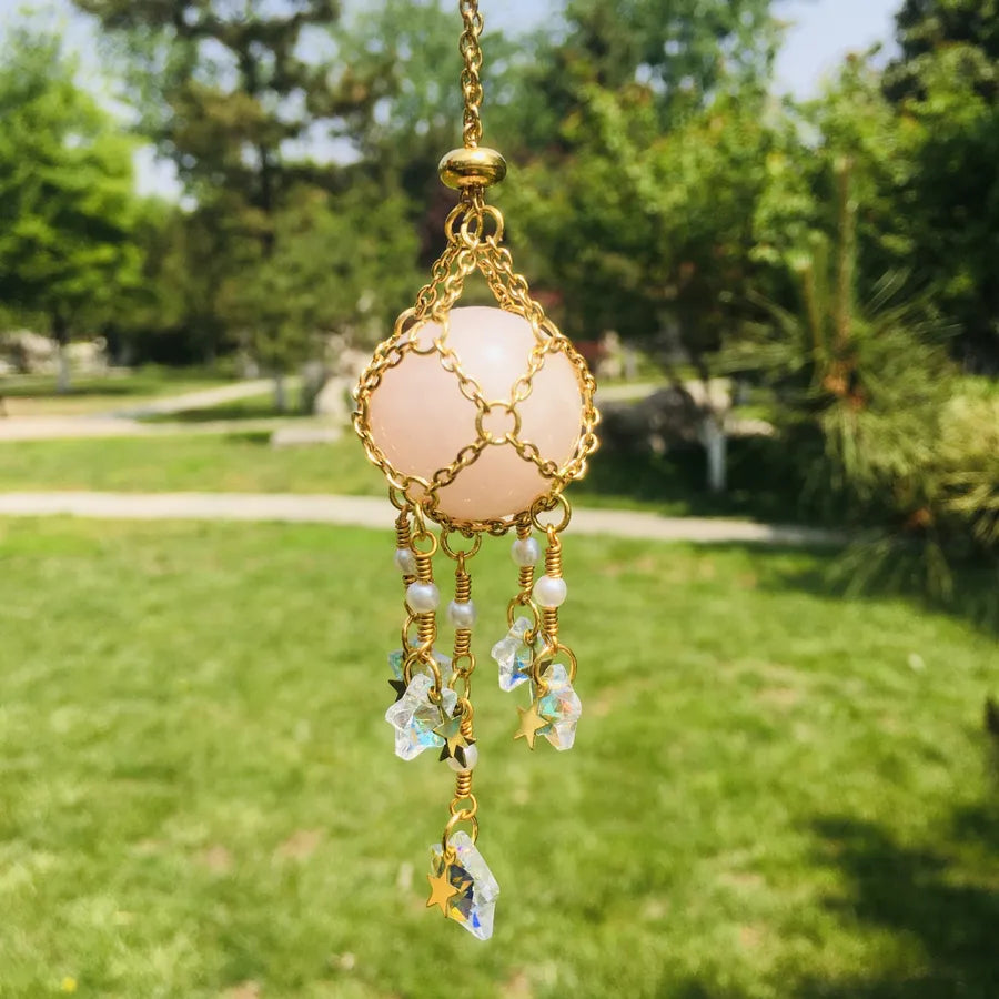 Elegant Lady Pastoral Star Metal pendant Artificial Decorations