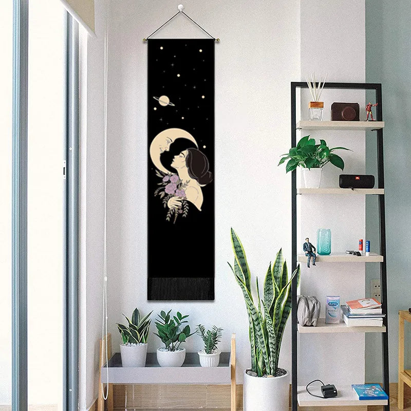 Casual Vacation Landscape Polyester cotton Hanging Ornaments Wall Art