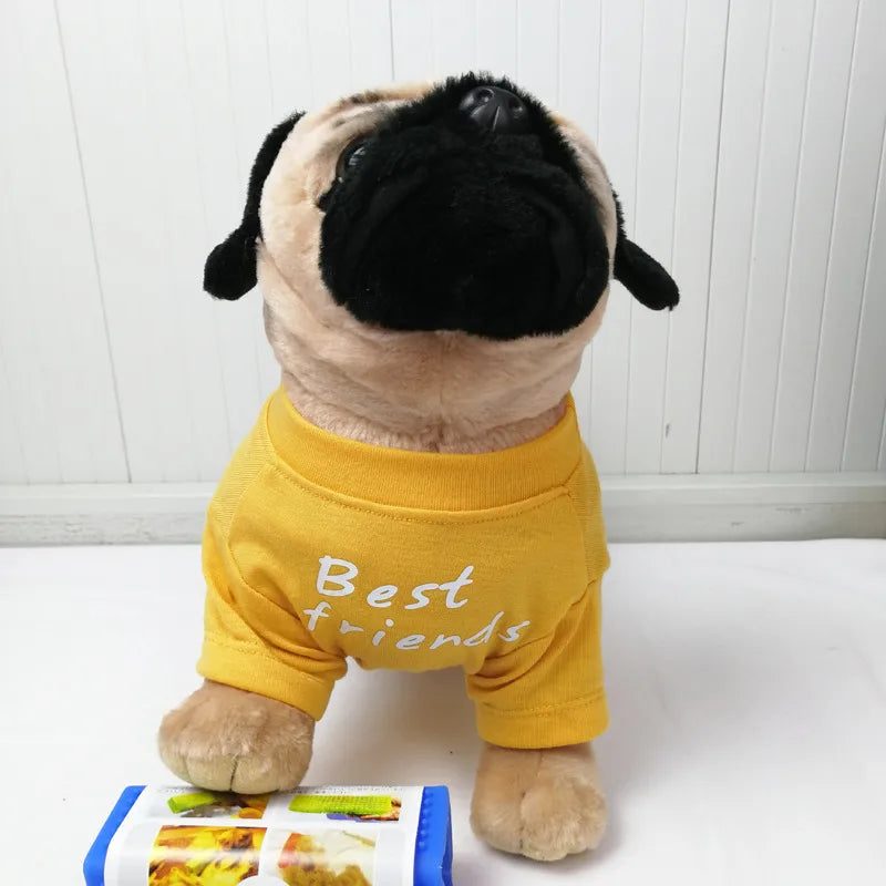fashion cloth letter pet clothing 1 piece