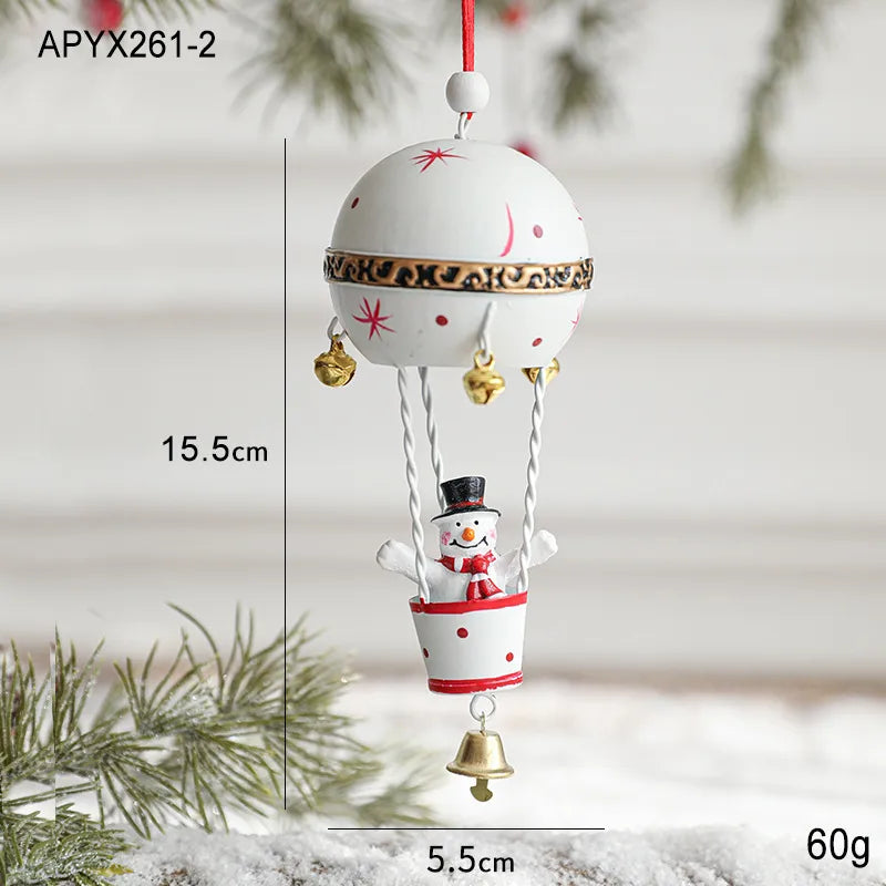 Christmas New Style Snowman Iron Holiday Daily Decorative Props