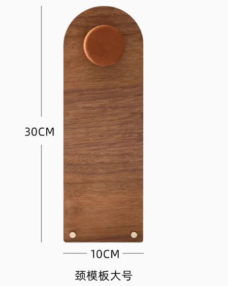 Retro Walnut Jewelry Display Stand Chinese Style Bracelet Earring Holder Ring Tray For Photography Accessories Showcase