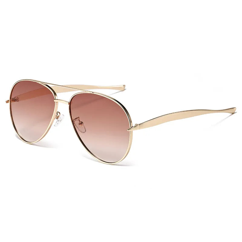 Elegant Simple Style Solid Color Pc toad glasses Full Frame Women's Sunglasses