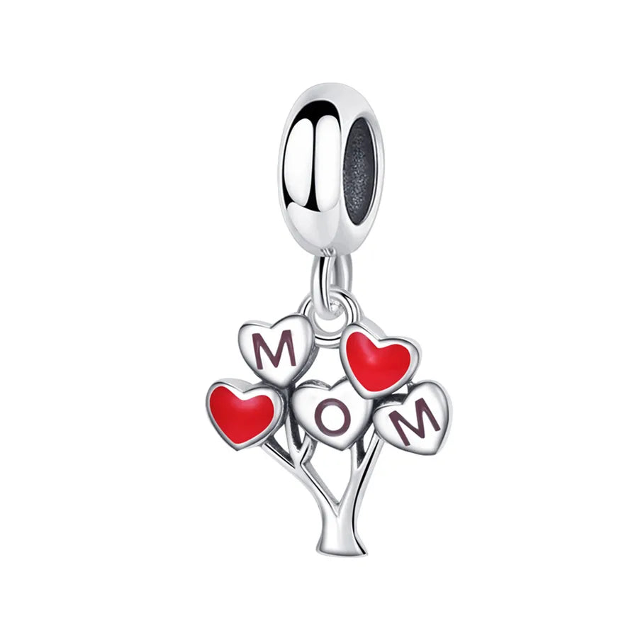 1 Piece 925 Sterling Silver Letter Pendant Jewelry Accessories