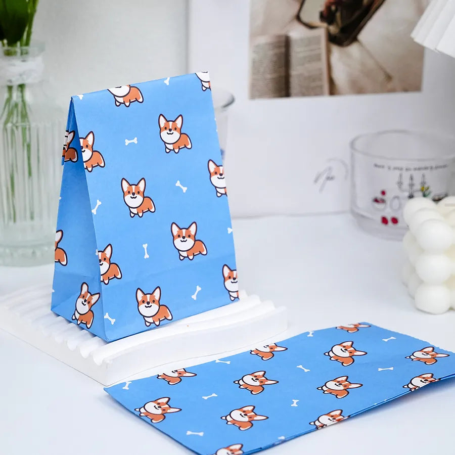 Cute Cartoon Paper Party Gift Wrapping Supplies