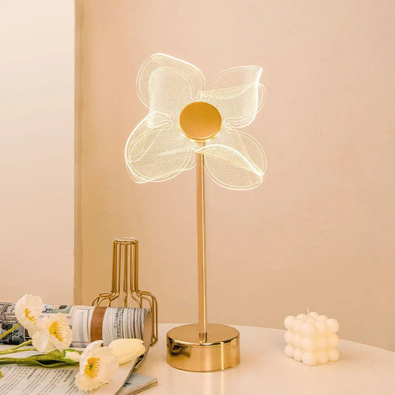 Touch Charging  Style Light Luxury Decorative Atmosphere Lamp Wedding Accompanying Ceremony Table Lamp Bedside Table Lamp High-Level Sense