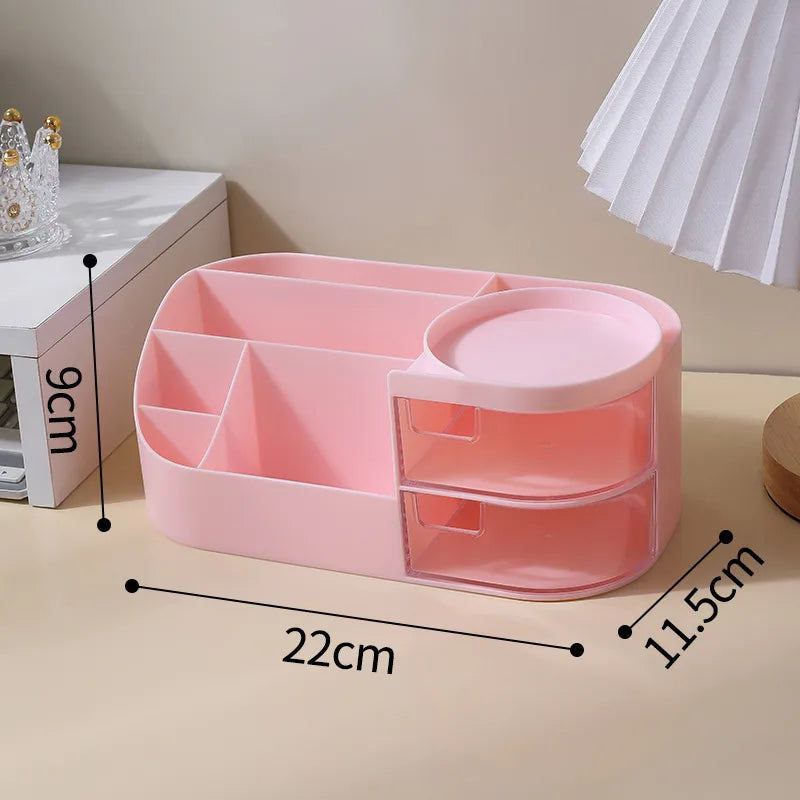 Solid Color PS Plastic Simple Style Storage Box