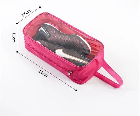 retro solid color transparent oxford cloth pvc storage bag