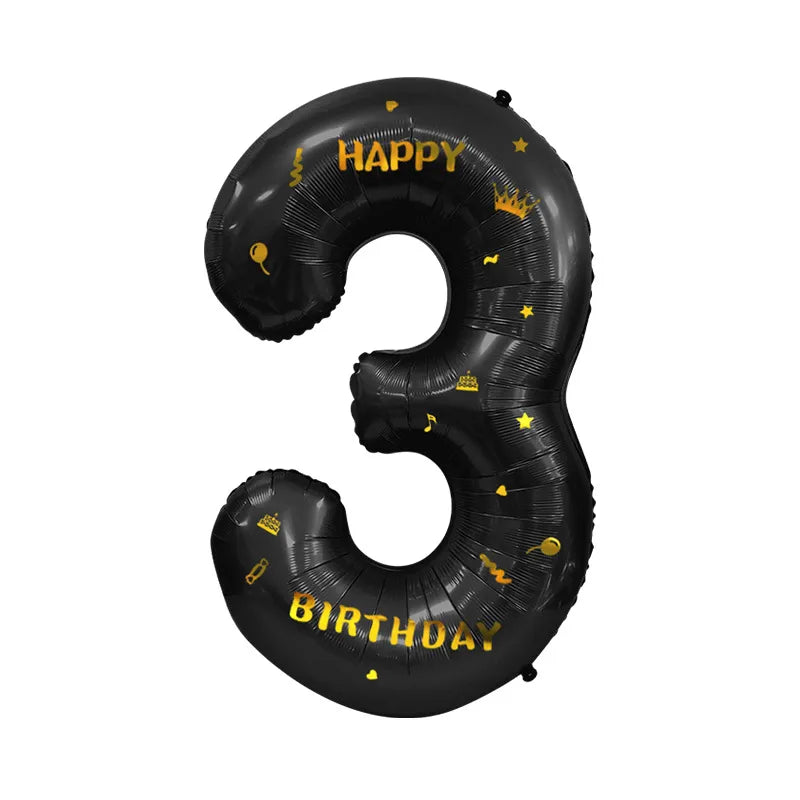 birthday princess glam letter aluminum film indoor outdoor party balloons
