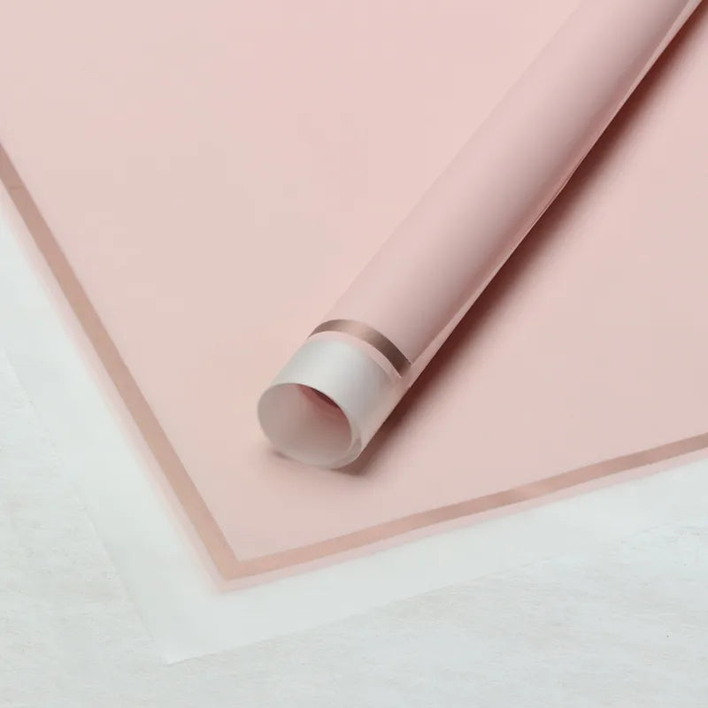 Elegant Romantic Solid Color Korean Plain Paper Daily Date Korean Floral Wrapping Paper Party Supplies Gift Wrapping Supplies 1 Pack of 20 Sheets