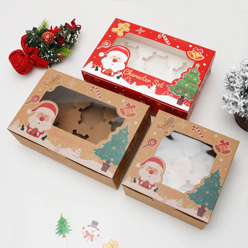 Christmas Cute Santa Claus Christmas Party Gift Wrapping Supplies
