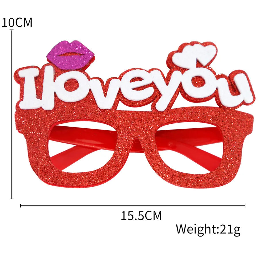 valentine's day geometric cloth party costume props