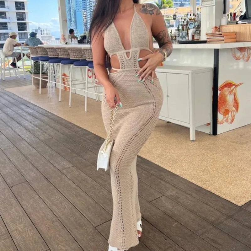 Women's Stripe Sexy Cover Ups