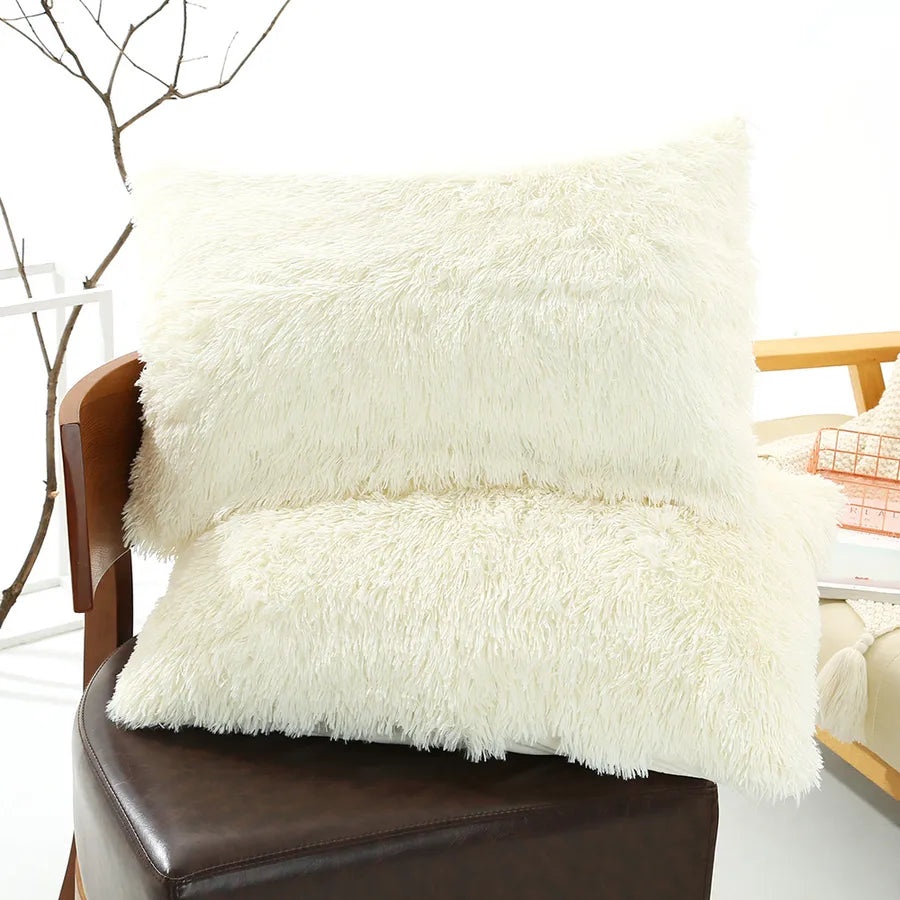 Casual Elegant Cute Solid Color Polyester Pillow Cases Bedding