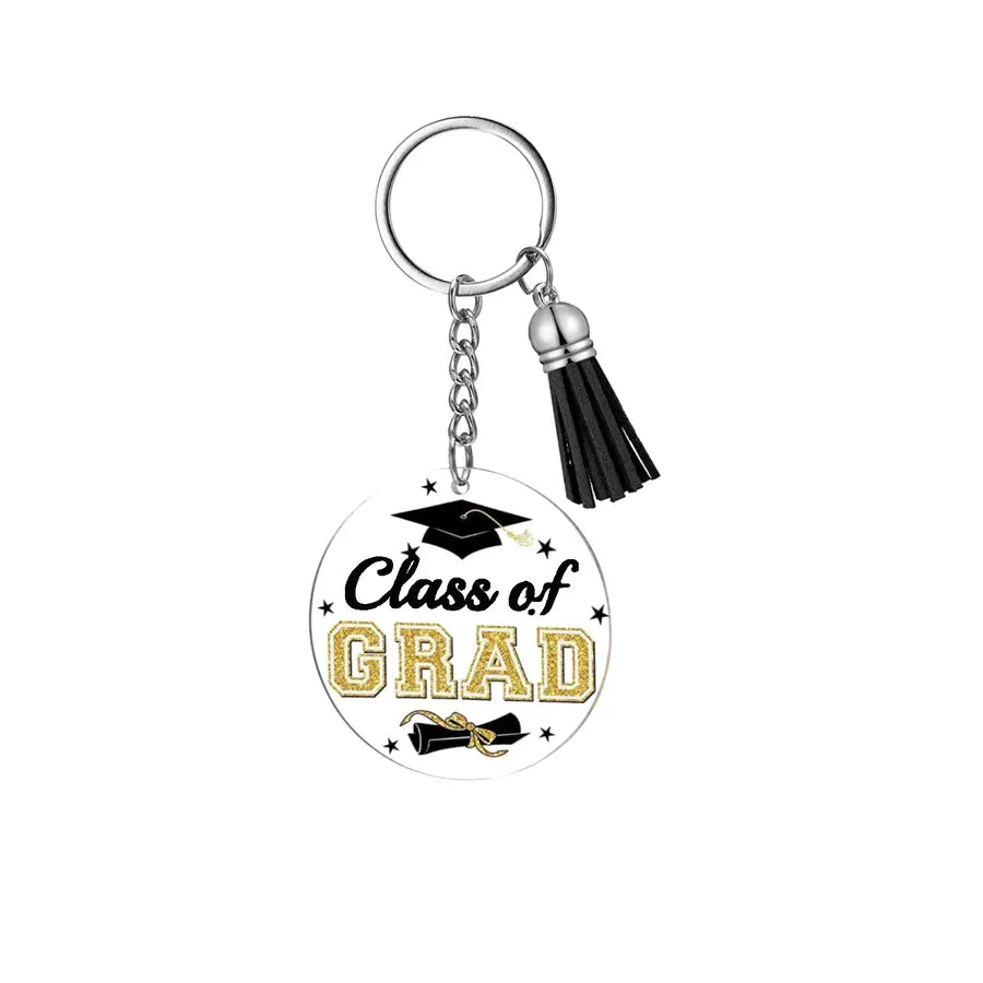 Simple Style Letter Arylic Unisex Keychain
