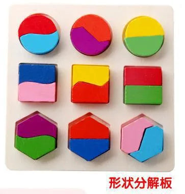 Children's eight-tone harp threading clock rainbow tower four sets of column shape plate twist insect baby educational toys wholesale