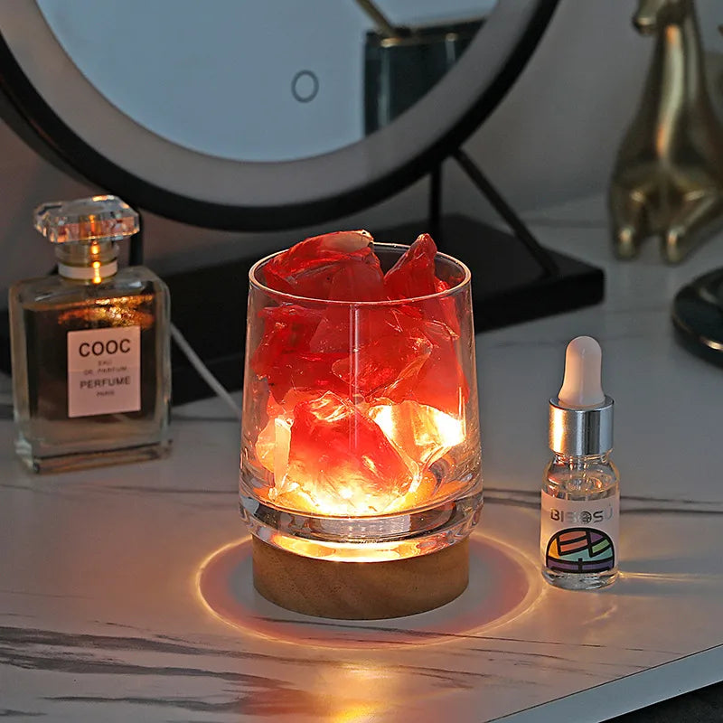 Modern Style Classic Style Geometric Crystal stone aromatherapy essential oil Home Fragrance