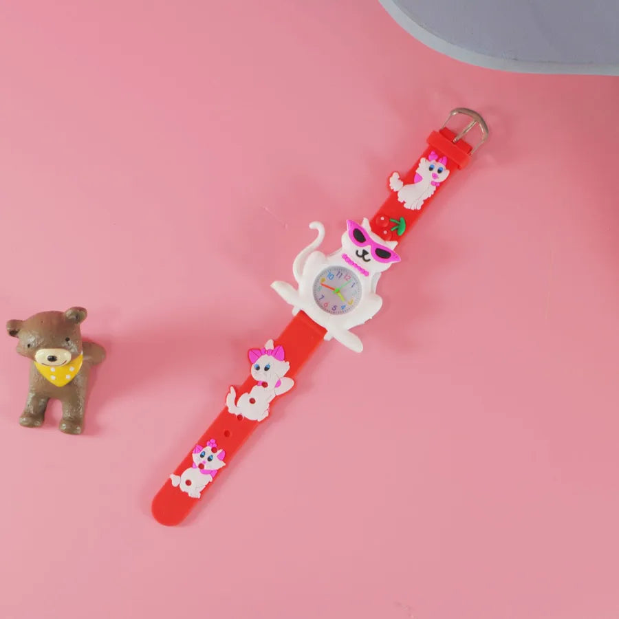 Manufacturers supply new creative children's watches kindergarten primary school students cartoon veneer watches cartoon watch wholesale