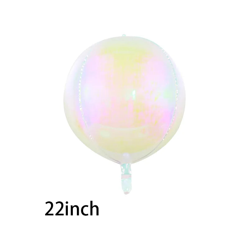 Birthday Casual Sweet Star Heart Shape Butterfly Aluminum Film Party Festival Balloons