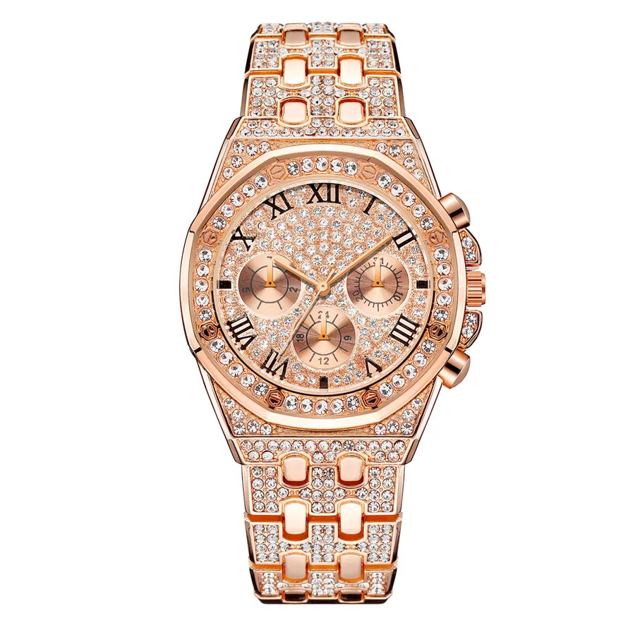 Simple Style Solid Color Double Side Snaps Quartz Women's Watches