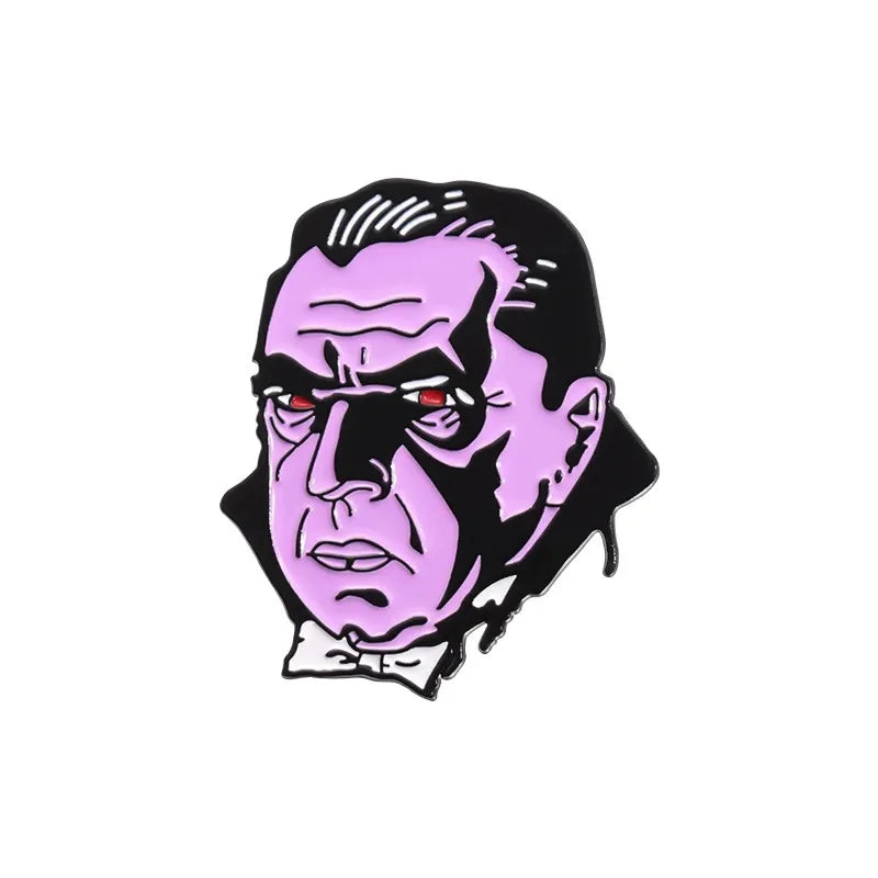 Cartoon Style Cowboy Style Artistic Cartoon Character Alloy Stamping Stoving Varnish Plating Unisex Badge Brooches Collar Pin