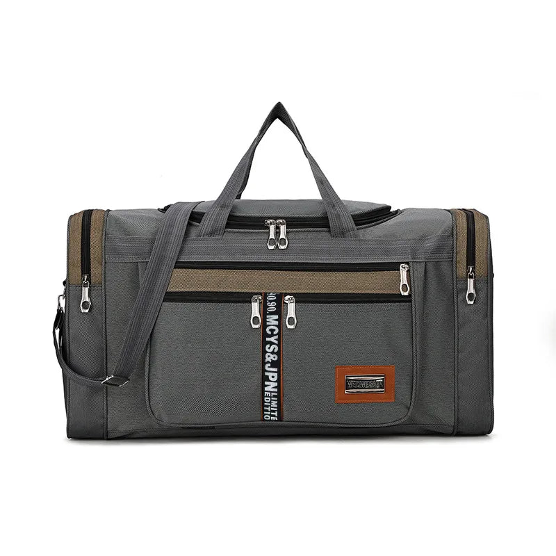 Large Capacity Foldable Portable Travel Bag Men's and Women's Students Long and Short Distance Travel Multifunctional Duffel Bag Large Medium Small Size