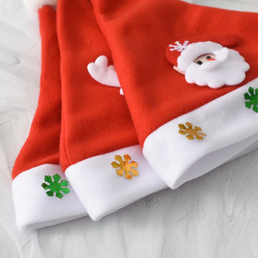 Christmas Cute Cartoon Nonwoven Party christmas hat
