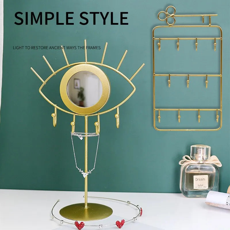 1 Piece Iron Simple Style Eye Jewelry Display
