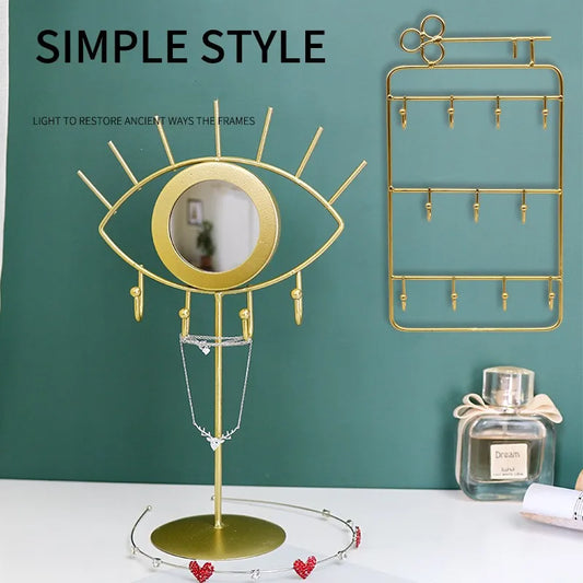 1 Piece Iron Simple Style Eye Jewelry Display