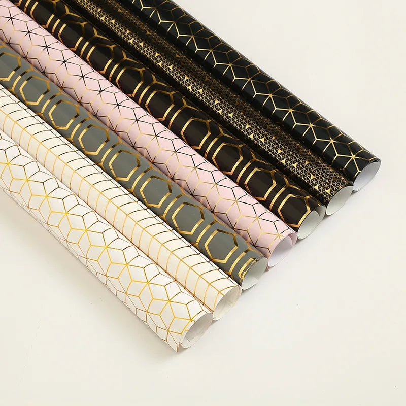 birthday fashion geometric paper party gift wrapping supplies