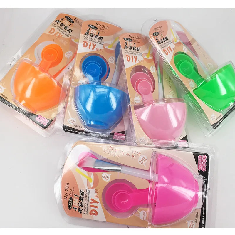 solid color simple style mask bowl personal care