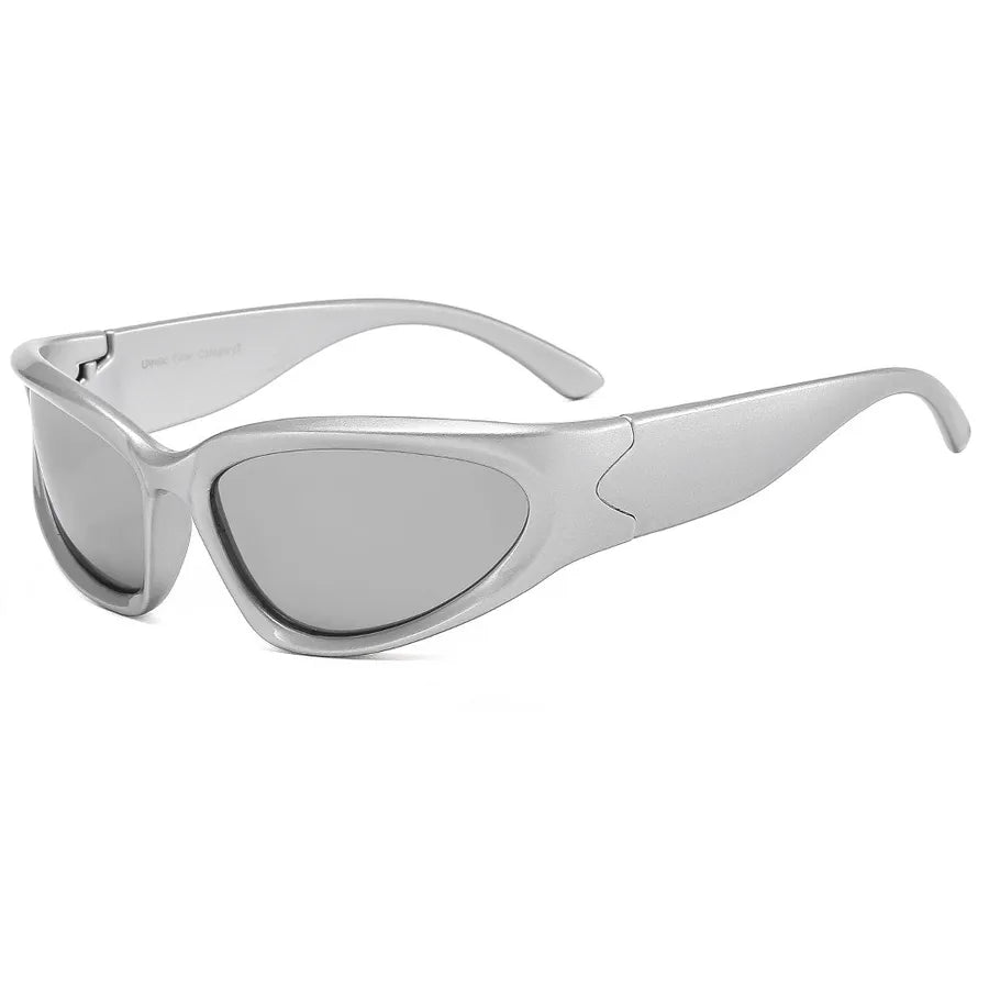 Casual Basic Simple Style Geometric Pc Special-Shaped Mirror Full Frame Men's Sunglasses