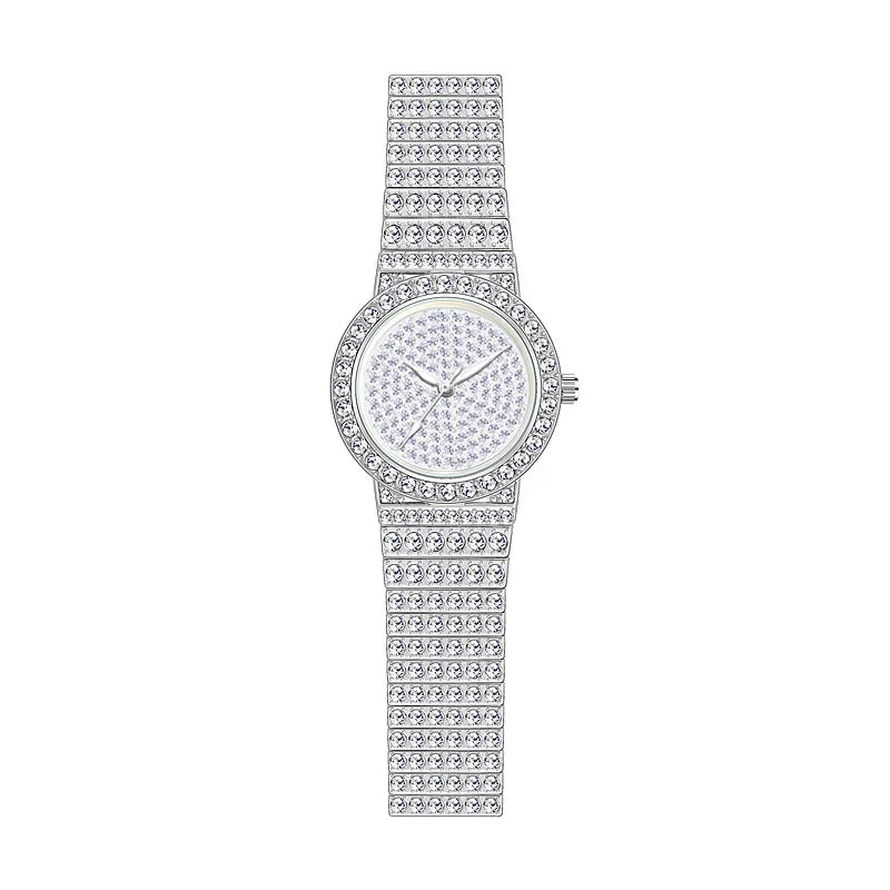 Elegant Glam Geometric Jewelry Buckle Quartz Watch Women's Watches