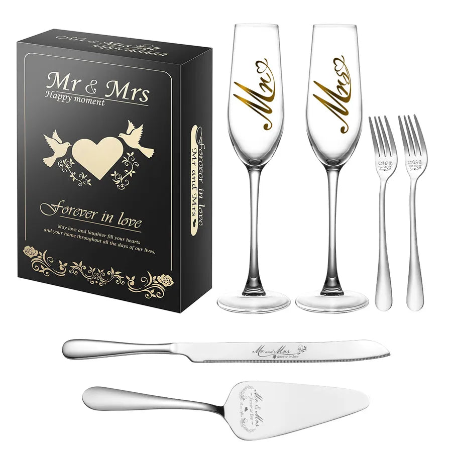 Casual Elegant Pastoral Letter Stainless Steel Tableware 1 Set