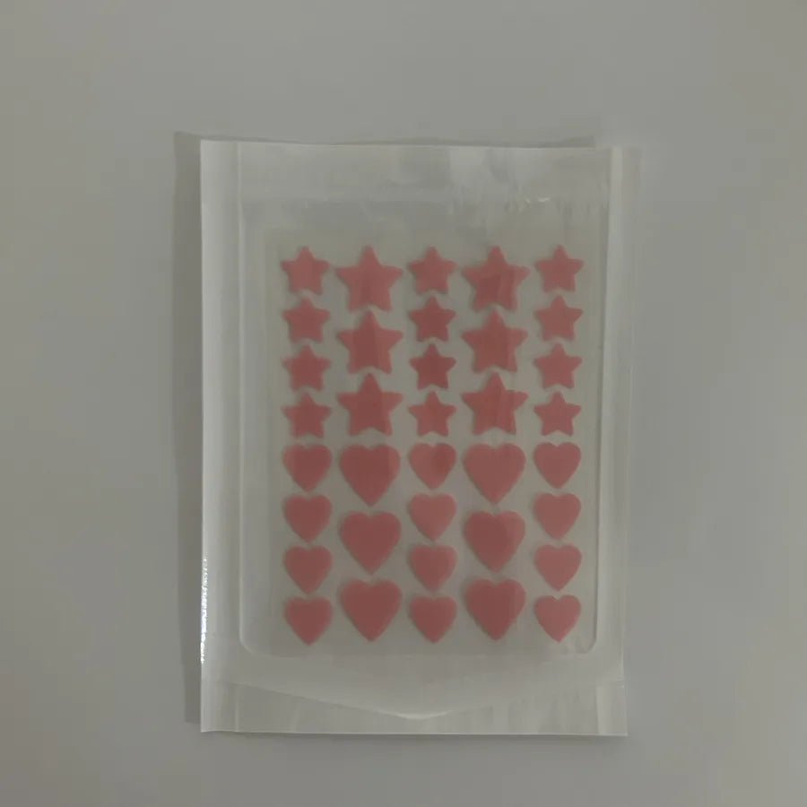 Color Pimple Stickers Love Star Pimple Stickers Special PE Pimple Stickers Pimple Stickers Cover Stickers